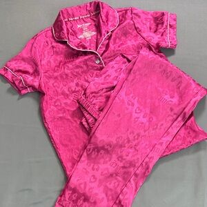 Juicy Couture Fuchsia Pajama Set Kids Size 10/12